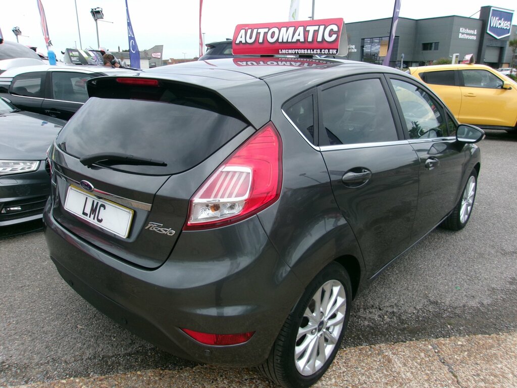 Ford Fiesta 1.0T Ecoboost Titanium X Hatchback Powe GY66XSL Grey #6