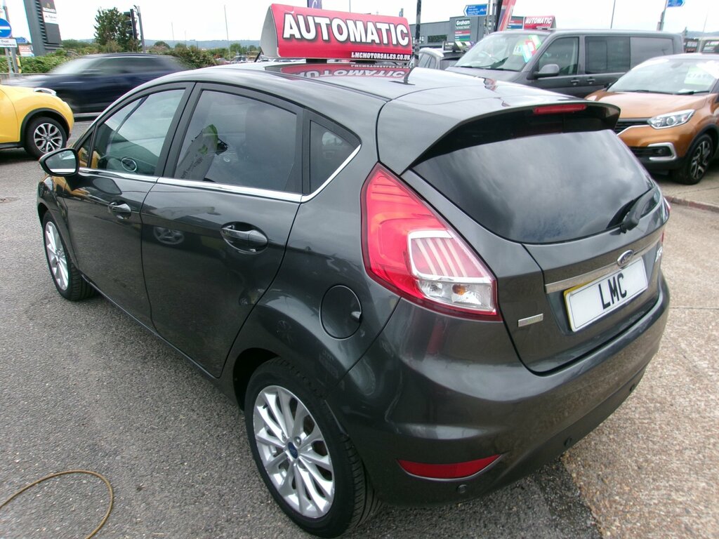Ford Fiesta 1.0T Ecoboost Titanium X Hatchback Powe GY66XSL Grey #4
