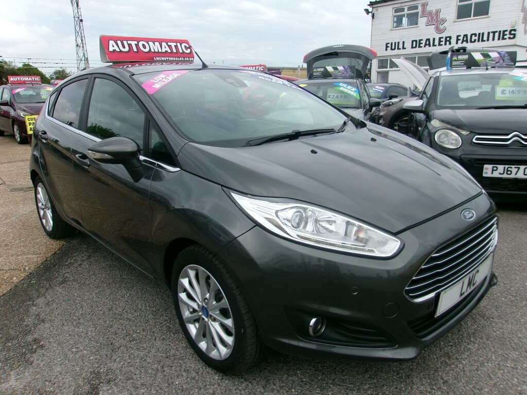 Ford Fiesta 1.0T Ecoboost Titanium X Hatchback Powe Grey