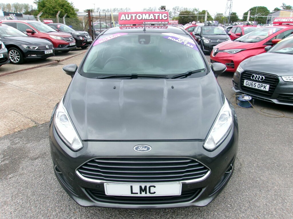 Ford Fiesta 1.0T Ecoboost Titanium X Hatchback Powe GY66XSL Grey #2