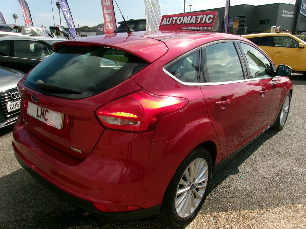 Ford Focus 1.5T Ecoboost Titanium X Hatchback EO16BUF Red #6