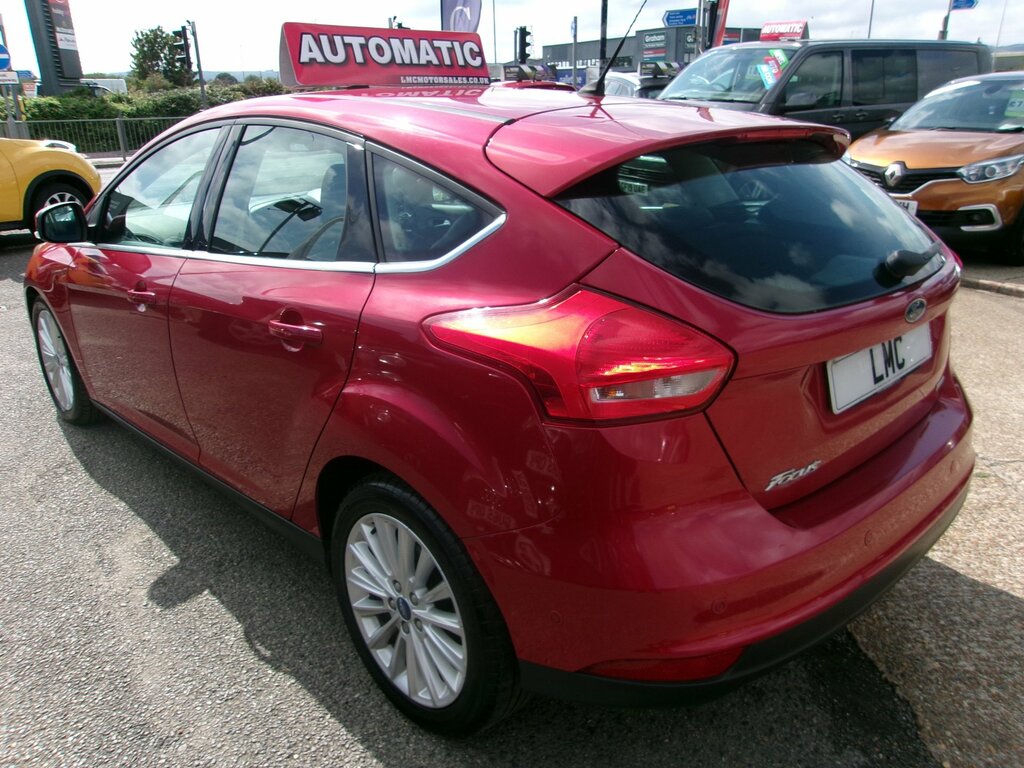 Ford Focus 1.5T Ecoboost Titanium X Hatchback EO16BUF Red #4
