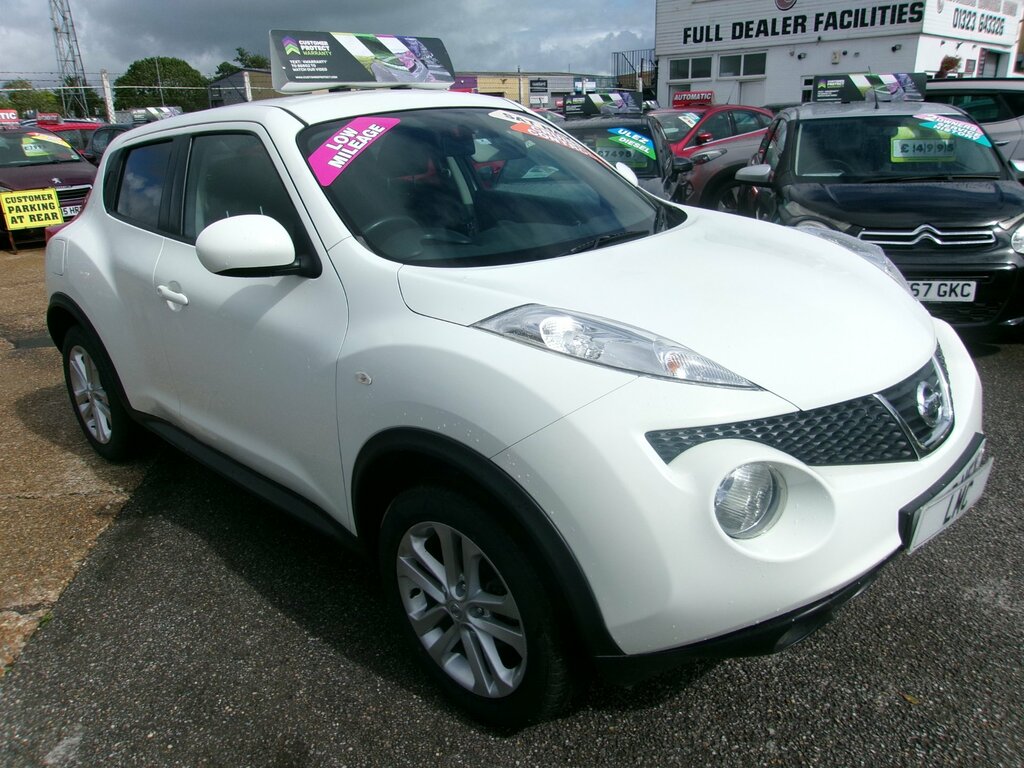 Nissan Juke 1.6 Acenta Premium Suv Ss 11 White