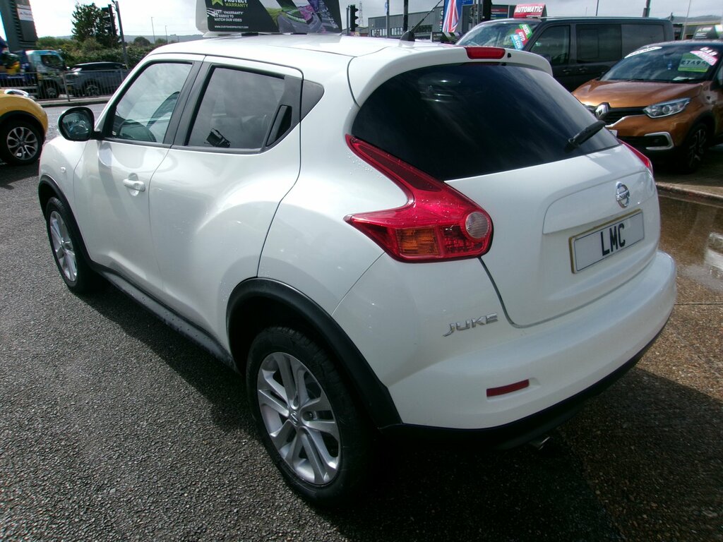 Nissan Juke 1.6 Acenta Premium Suv Ss 11 White #4