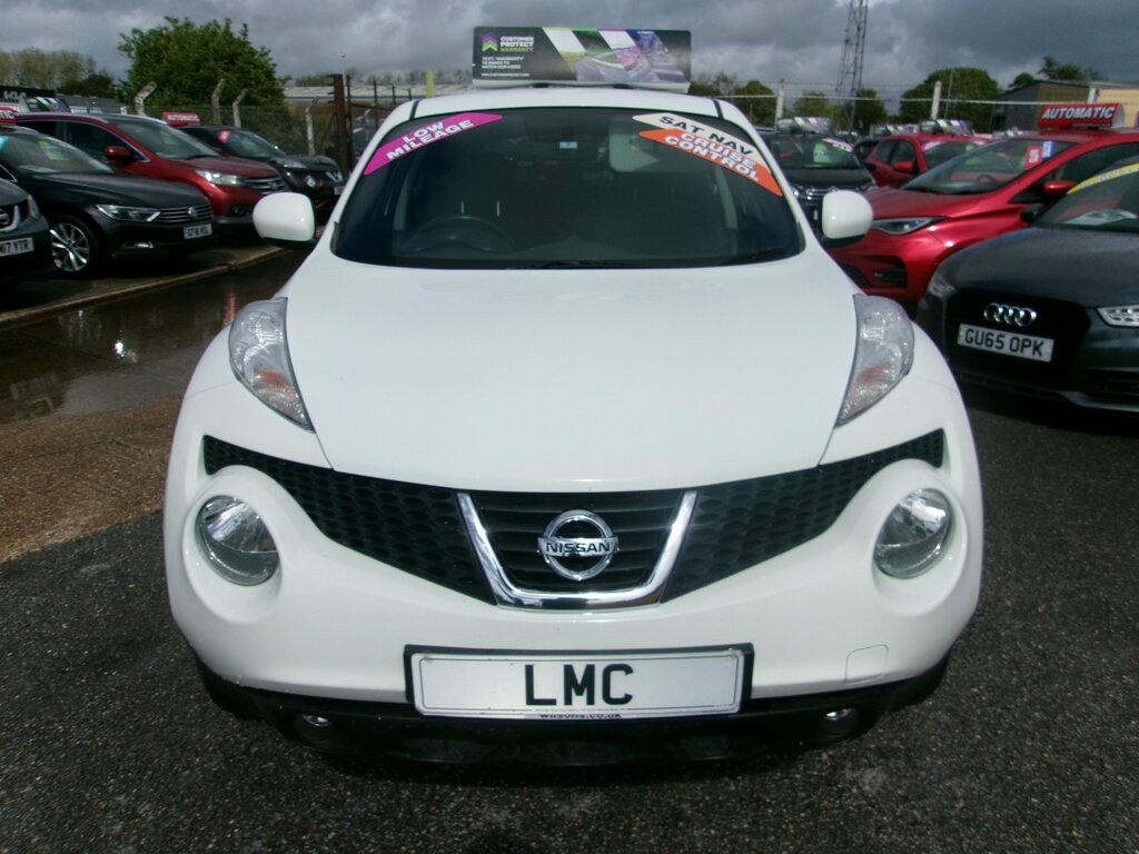 Nissan Juke 1.6 Acenta Premium Suv Ss 11 White #2