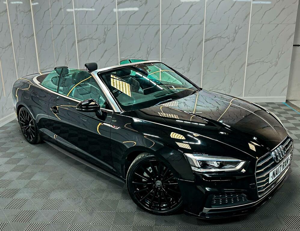 Audi A5 2.0 Tdi S Line S Tronic Euro 6 Ss NA17RXM Black #4