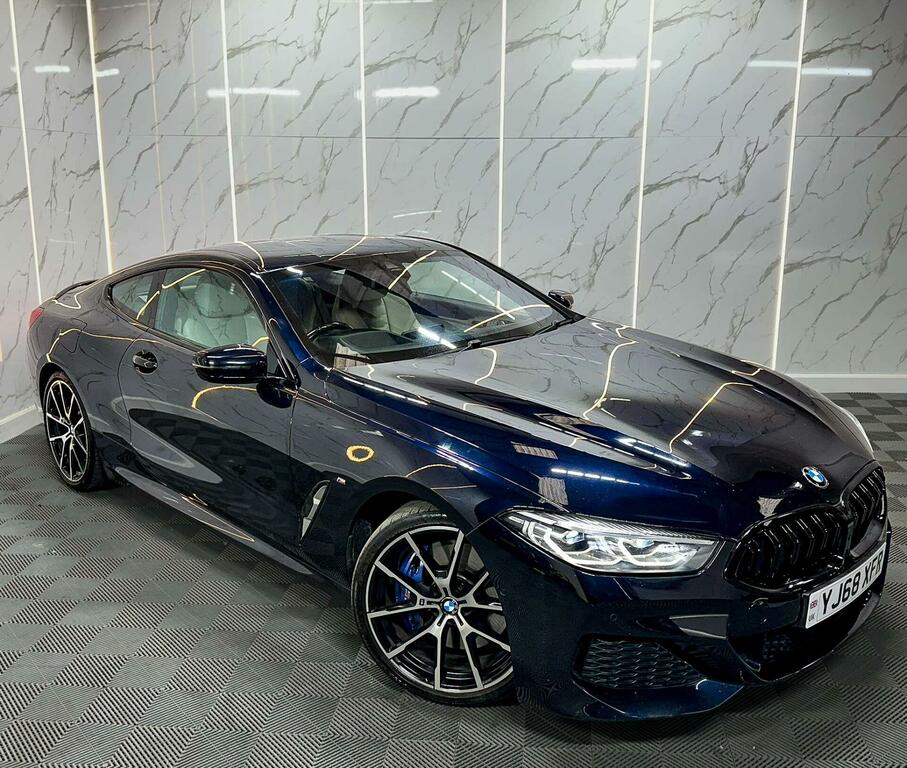 BMW 8 Series 3.0 840D Steptronic Xdrive Euro 6 Ss Black #4