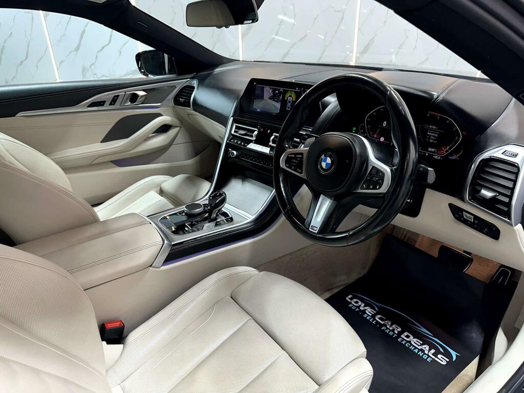 BMW 8 Series 3.0 840D Steptronic Xdrive Euro 6 Ss Black #3