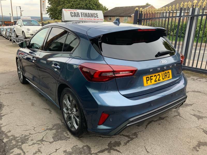 Ford Focus 1.0 Ecoboost St-line - 2022 22 PF22URD Blue #6