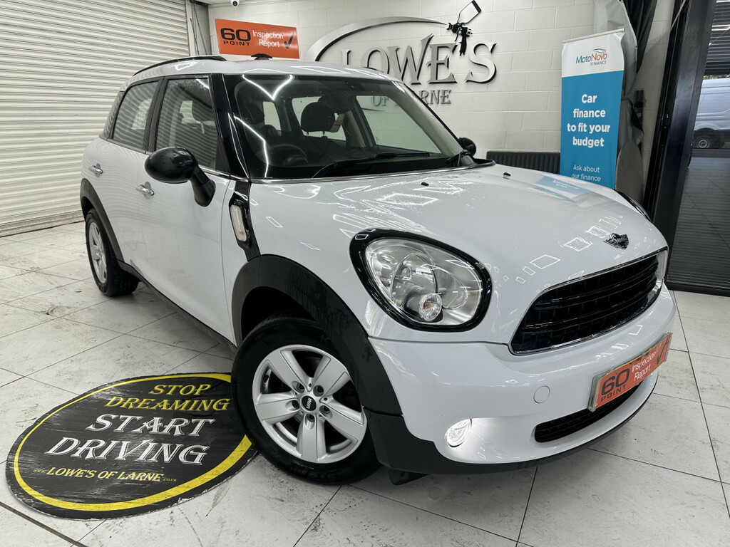 Mini Countryman One White