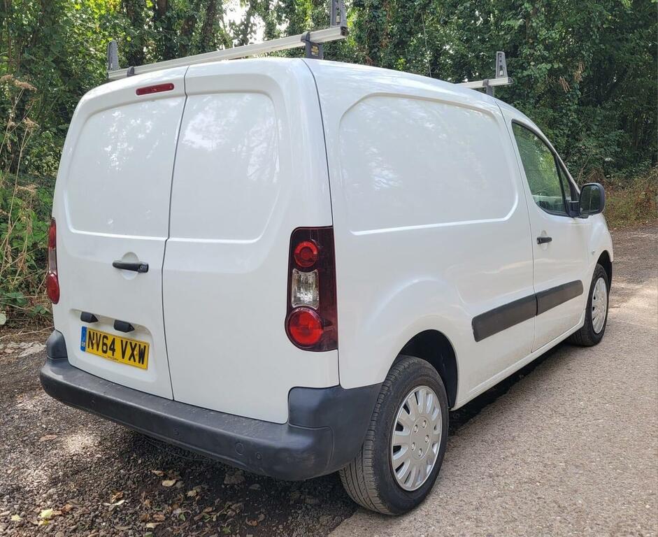 Peugeot Partner Panel Van White #8