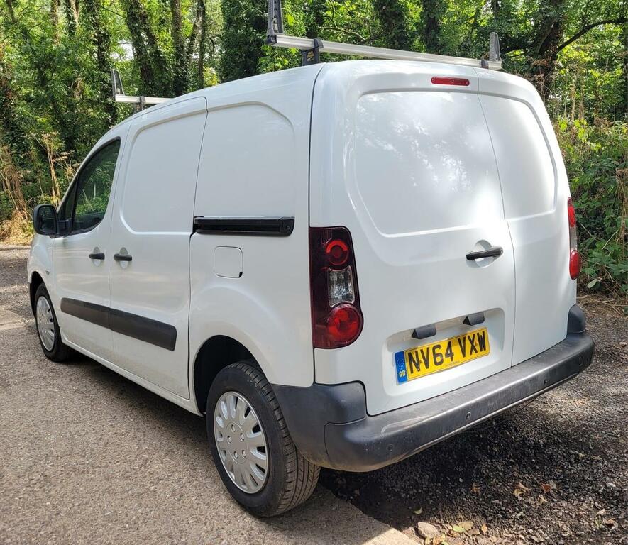 Peugeot Partner Panel Van White #5