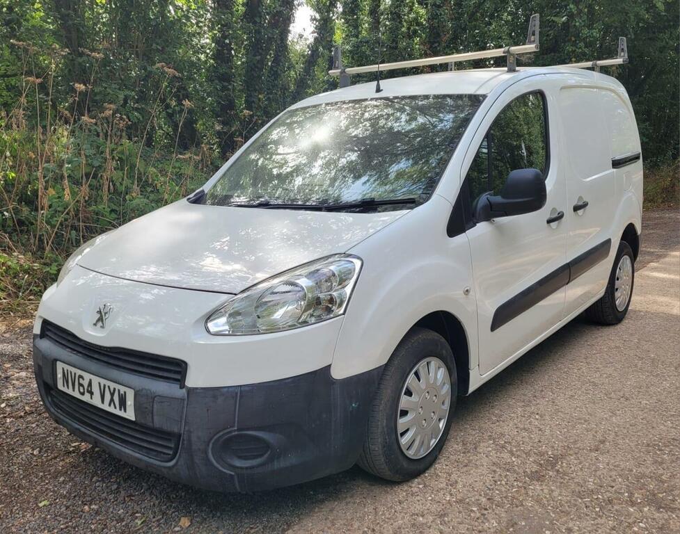 Peugeot Partner Panel Van White #3