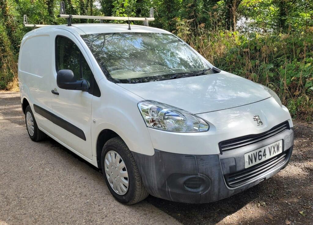 Peugeot Partner Panel Van White #1
