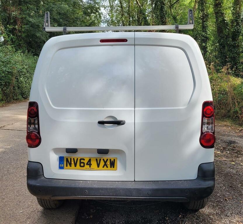 Peugeot Partner Panel Van White #6