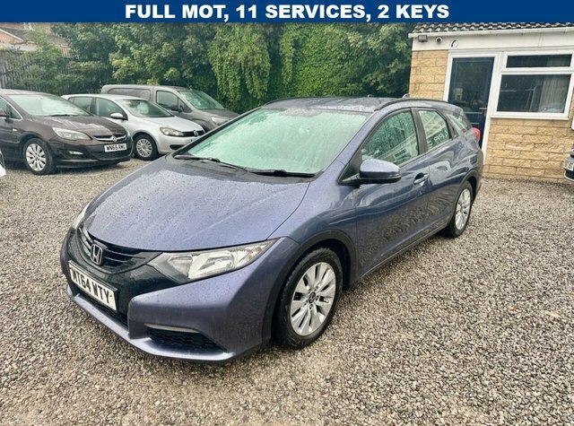Honda Civic 1.6 I-dtec S Tourer Euro 5 S S Blue #2