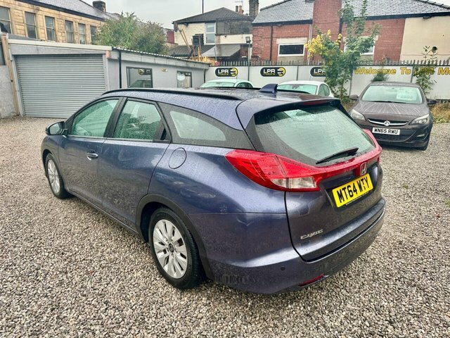 Honda Civic 1.6 I-dtec S Tourer Euro 5 S S Blue #6