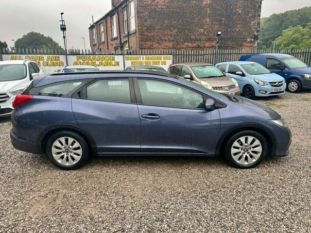 Honda Civic 1.6 I-dtec S Tourer Euro 5 S S Blue #3