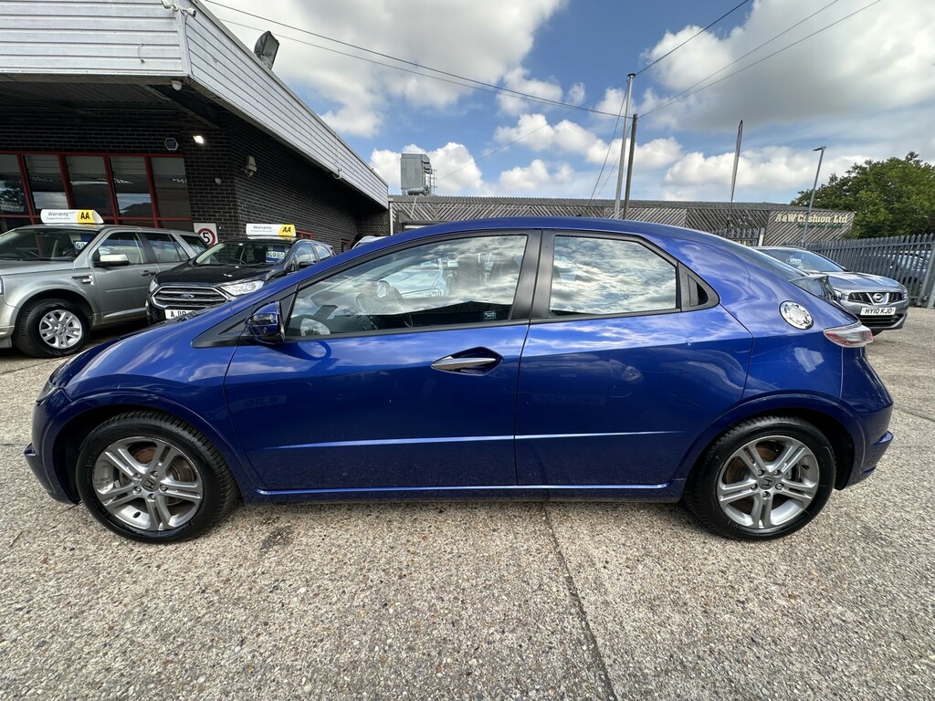 Honda Civic 1.4 I-vtec Si 2011 Blue #4