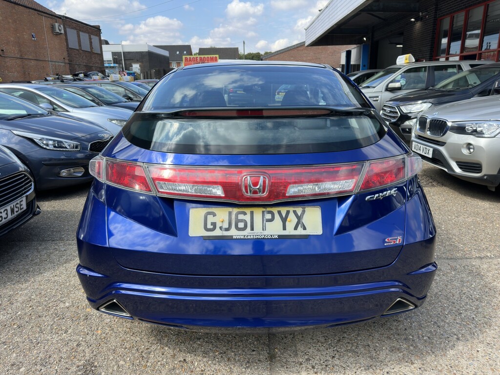 Honda Civic 1.4 I-vtec Si 2011 Blue #6