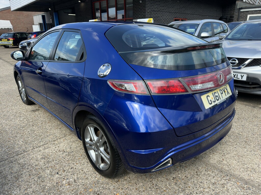 Honda Civic 1.4 I-vtec Si 2011 Blue #5