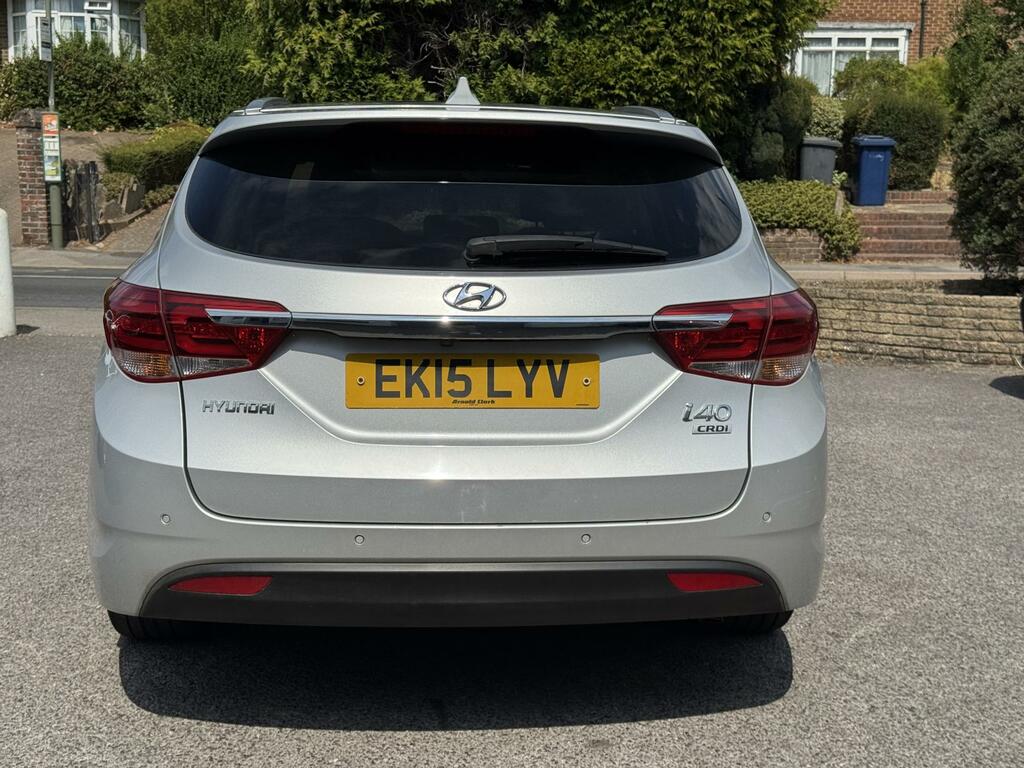 Hyundai I40 1.7 Crdi Blue Drive Premium Tourer Manu Silver #6