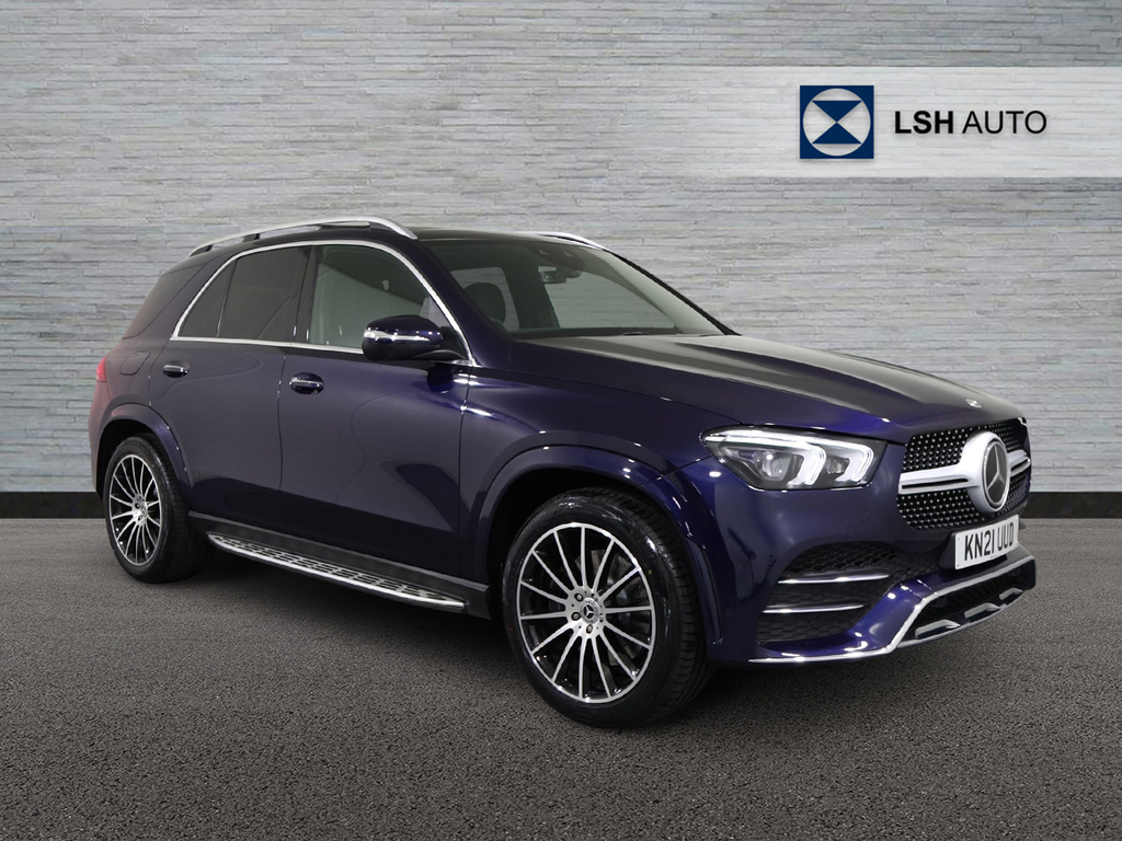 Mercedes-Benz GLE Class Gle 300D 4Matic Amg Line Premium Plus 9G-troni Blue