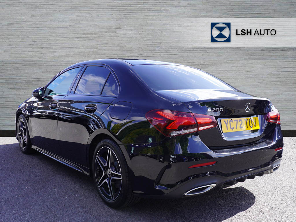 Mercedes-Benz A Class A200 Amg Line Executive YC72TOV Black #3