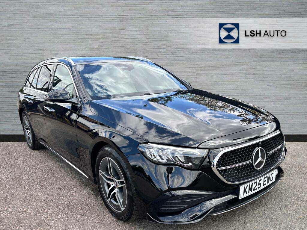 Mercedes-Benz E Class E200 Amg Line 9G-tronic Black
