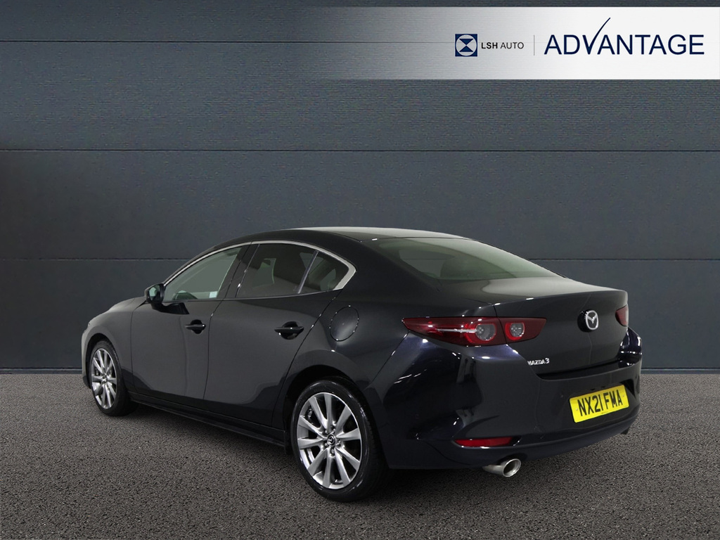 Mazda 3 2.0 Skyactiv-x Mhev Gt Sport Tech NX21FMA Black #3