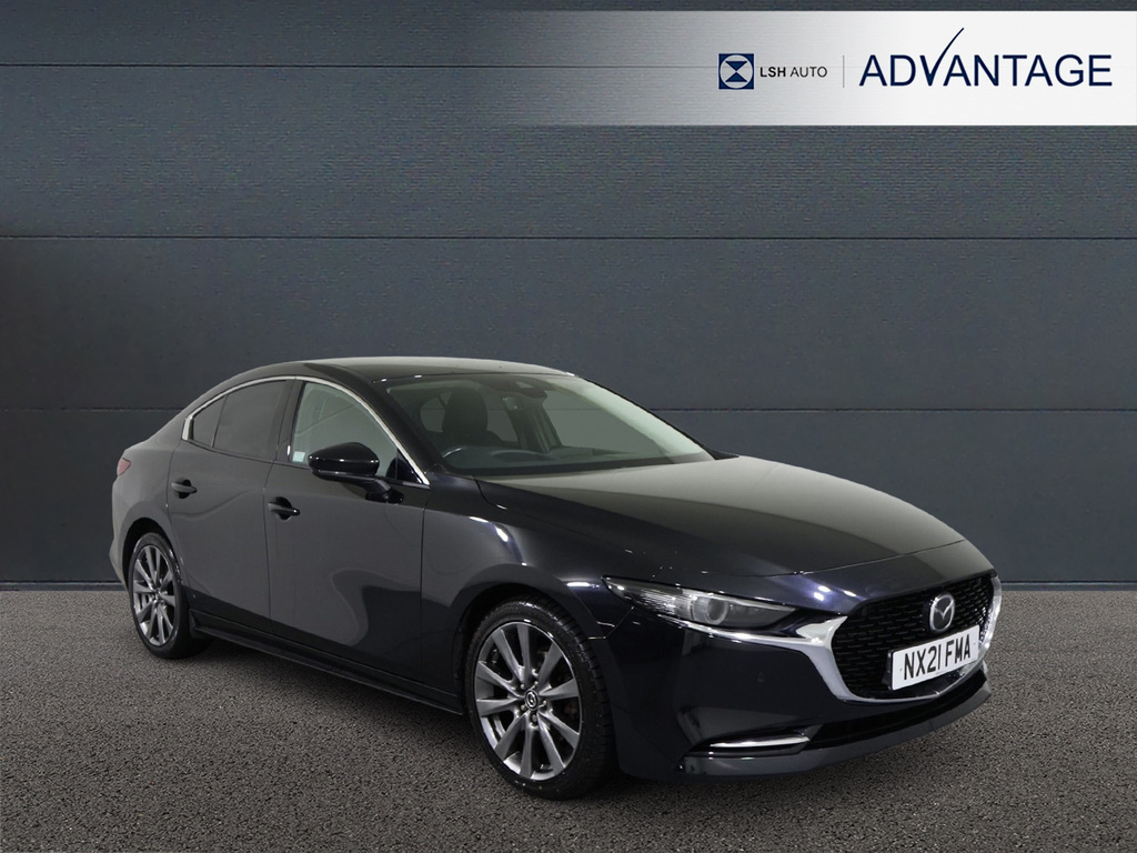 Mazda 3 2.0 Skyactiv-x Mhev Gt Sport Tech NX21FMA Black