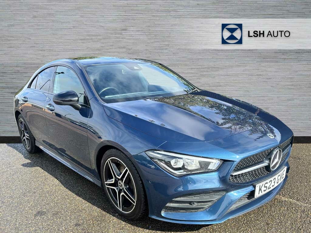 Mercedes-Benz CLA Class Cla 200 Amg Line Premium Tip Blue