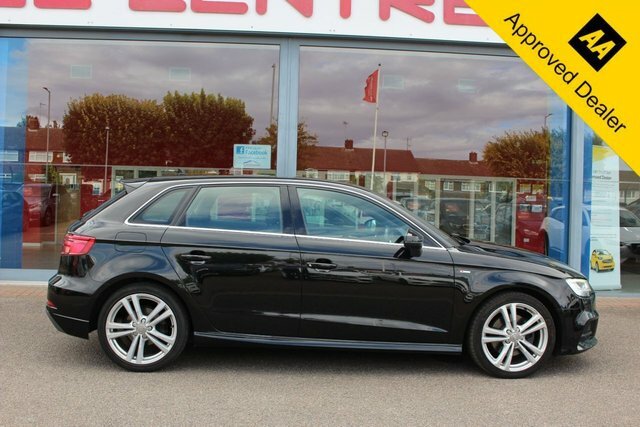 Audi A3 2.0 Tfsi S Line Sportback Euro 6 Black #3