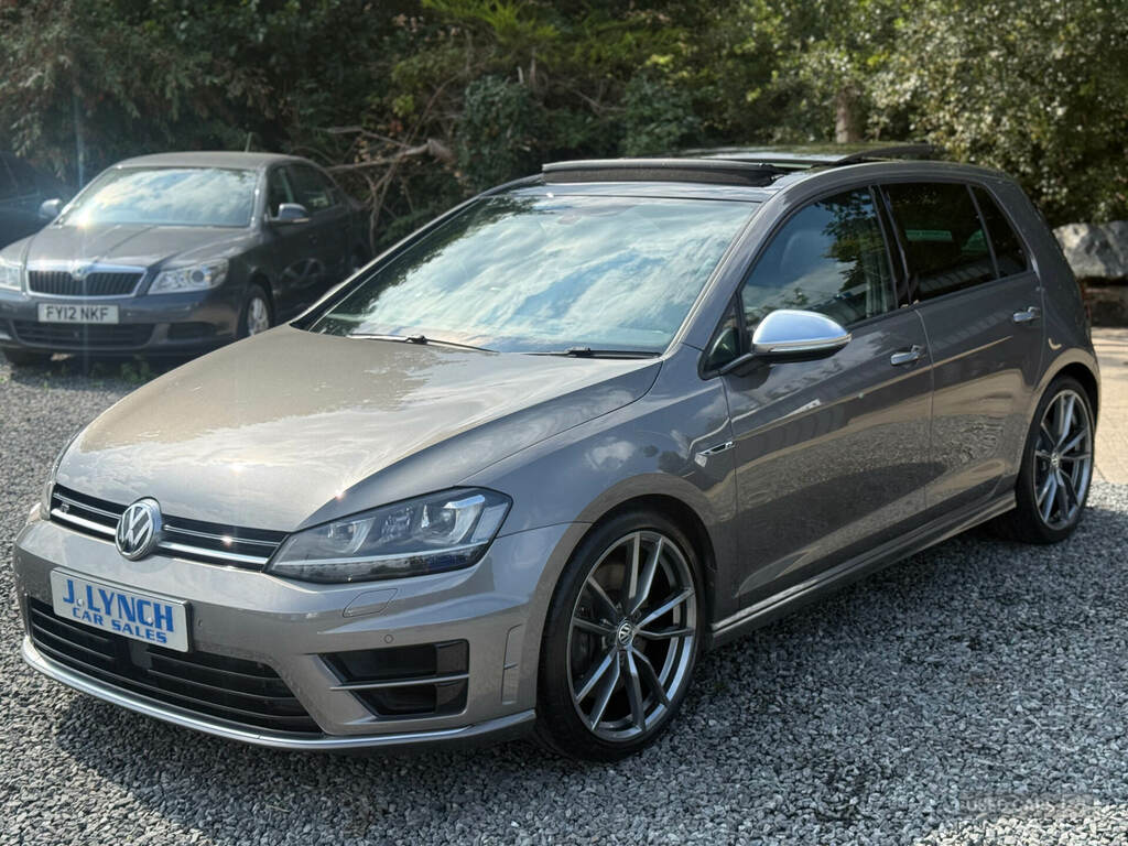 Volkswagen Golf 2.0 Tsi R Dsg Grey #4