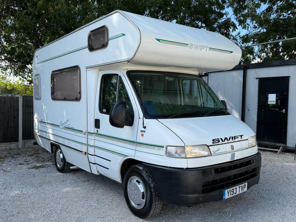 Fiat Ducato Motorhome 2001Y White #4