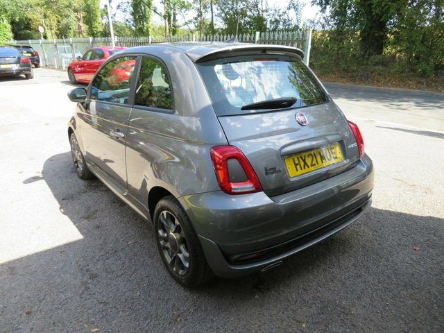 Fiat 500 2021 1.0 Mhev Sport Hatchback Eu Grey #4