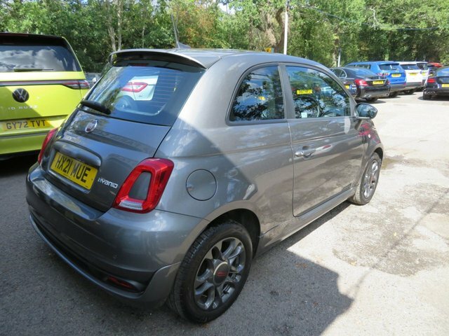 Fiat 500 2021 1.0 Mhev Sport Hatchback Eu Grey #2