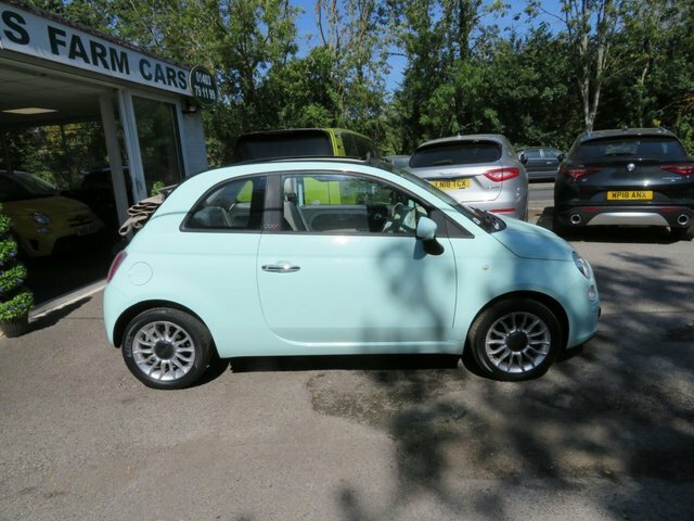 Fiat 500C 2014 1.2 Pop Convertible Euro 6 Green #4