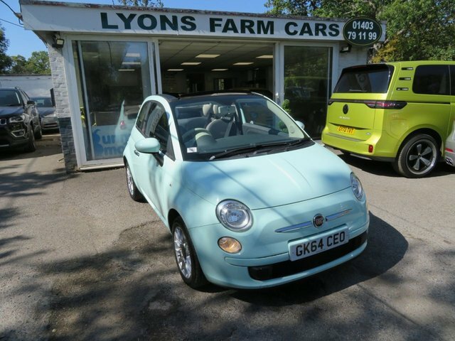 Fiat 500C 2014 1.2 Pop Convertible Euro 6 Green #6