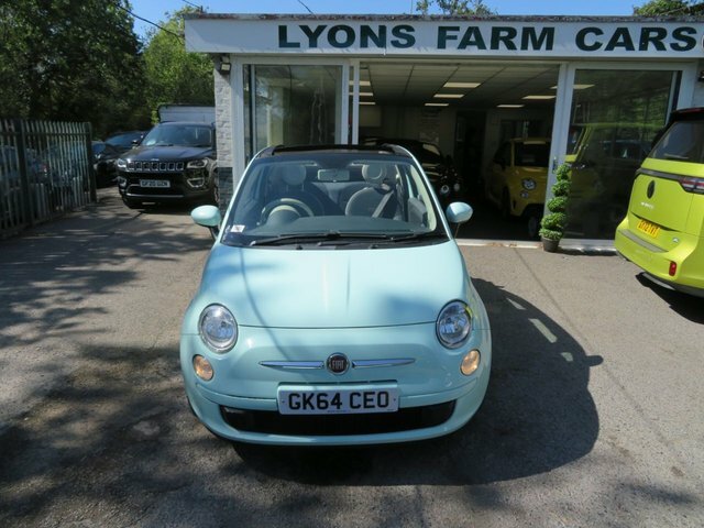 Fiat 500C 2014 1.2 Pop Convertible Euro 6 Green #5