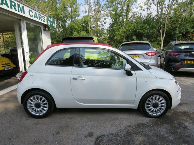 Fiat 500C 2019 1.2 Lounge Convertible Euro White #6