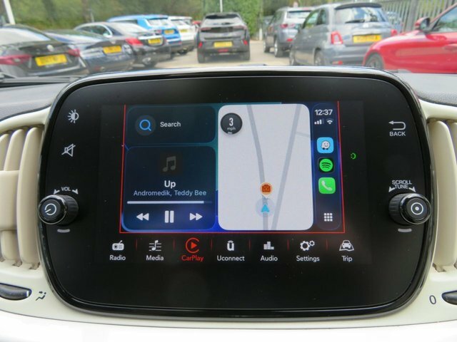 Fiat 500C 2019 1.2 Lounge Convertible Euro White #2