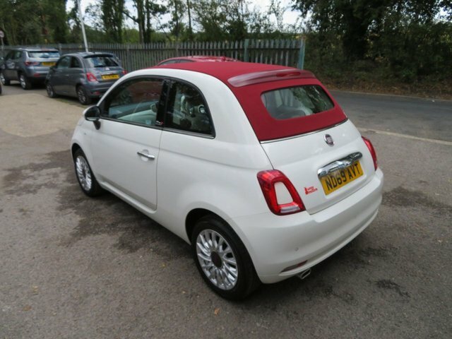 Fiat 500C 2019 1.2 Lounge Convertible Euro White #4
