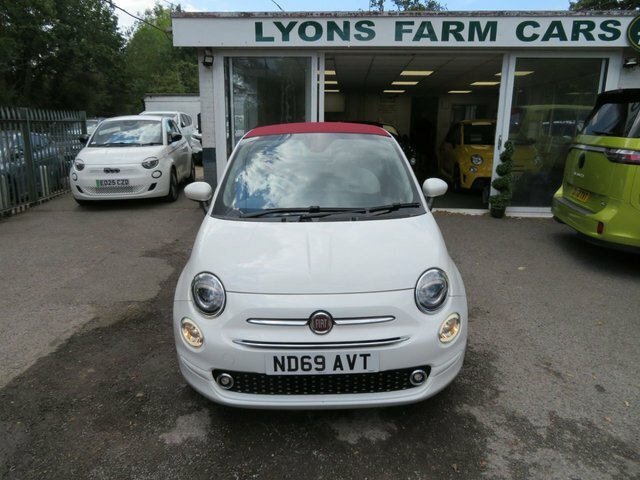 Fiat 500C 2019 1.2 Lounge Convertible Euro White #5