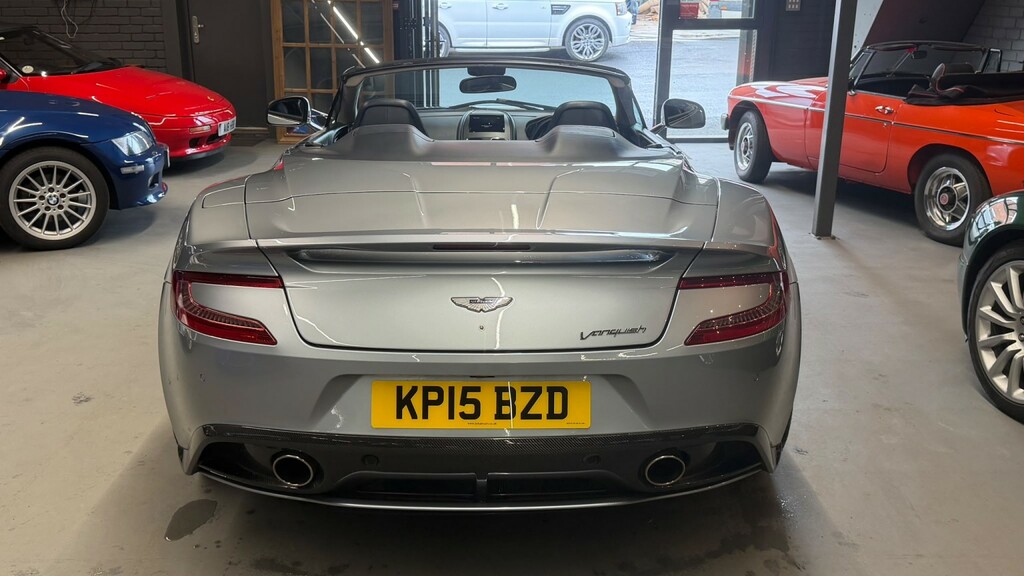 Aston Martin Vanquish Convertible 6.0 V12 201515 Silver #5