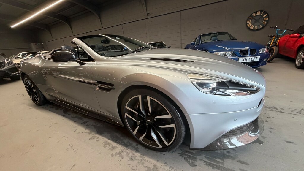 Aston Martin Vanquish Convertible 6.0 V12 201515 Silver #4