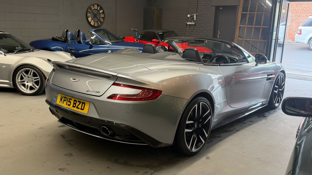 Aston Martin Vanquish Convertible 6.0 V12 201515 Silver #6
