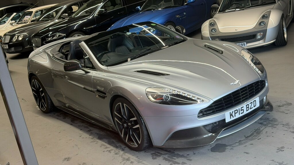 Aston Martin Vanquish Convertible 6.0 V12 201515 Silver