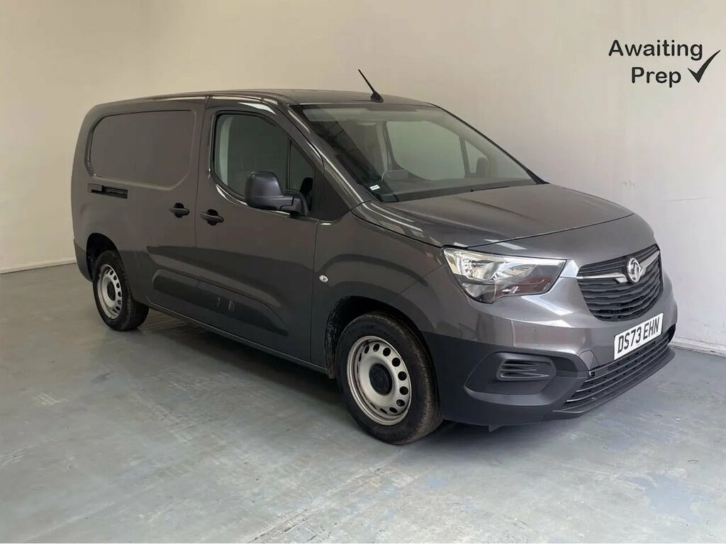 Vauxhall Combo Prime 2300 L2 H1 1.5 Turbo D 100Ps U8370 Ulez Grey