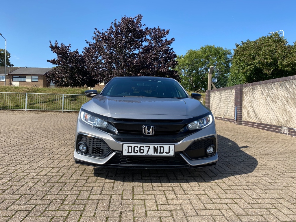 Honda Civic 1.0 Vtec Turbo Ex Cvt Silver #2